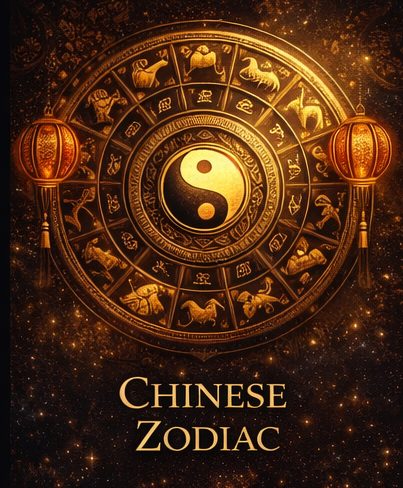 Chinese zodiac signs explained through the 12 animal symbols Rat, Ox, Tiger, Rabbit, Dragon, Snake, Horse, Goat, Monkey, Rooster, Dog, and Pig