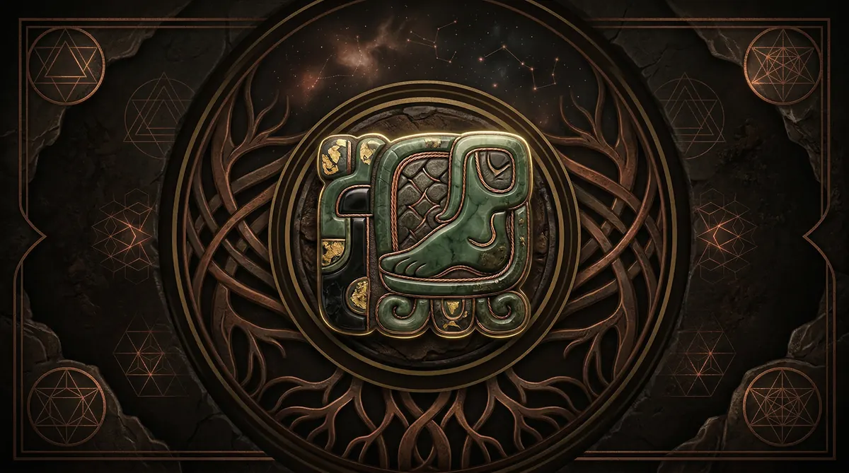 Caban Mayan Seal Meaning Premium image