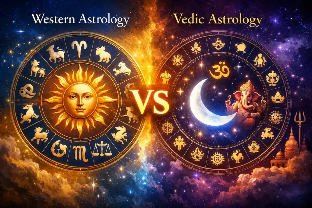 Western Astrology vs Vedic Astrology: What’s the Real Difference?