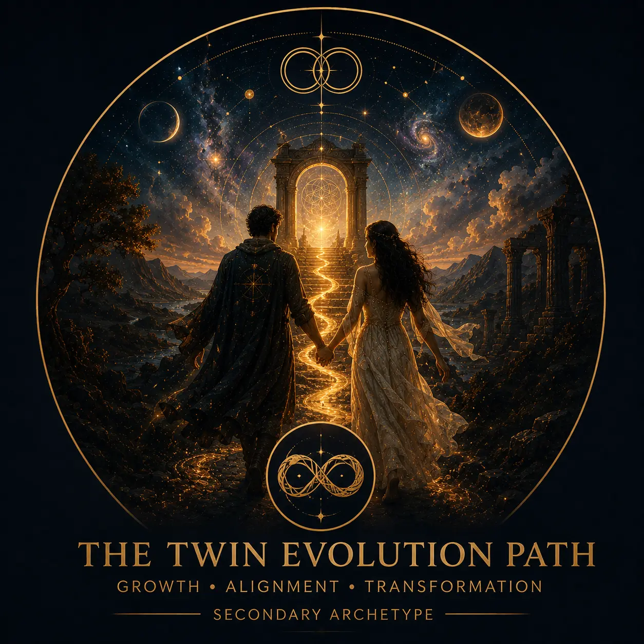 Taylor Swift Travis Kelce Synastry Report The Twin Evolution Path secondary archetype image