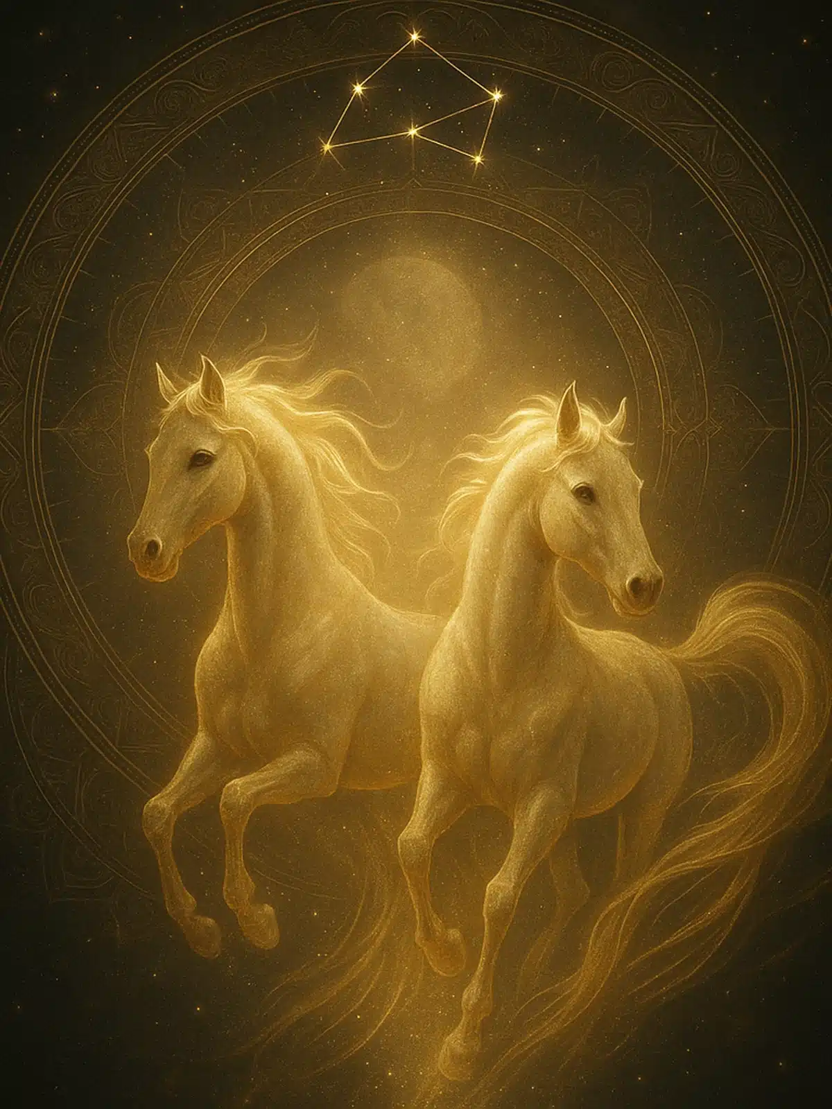 Ashwini Nakshatra premium ZodiacRoots artwork