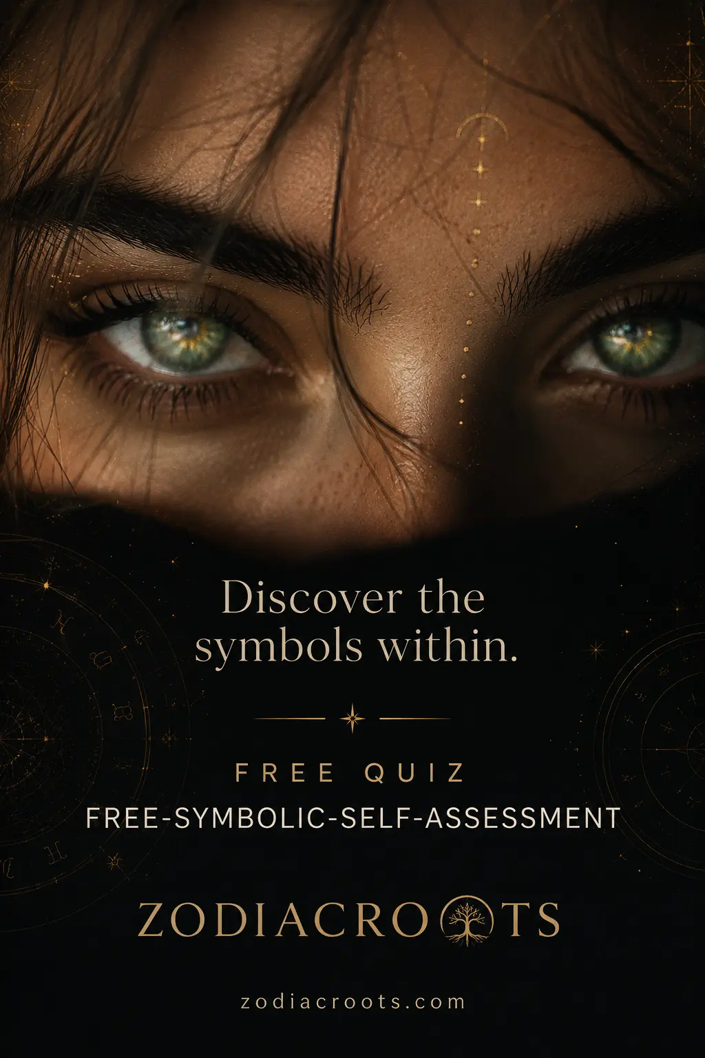 Archetype test by ZodiacRoots — mystical oracle portrait representing the 8 Roots Mirror symbolic self-assessment