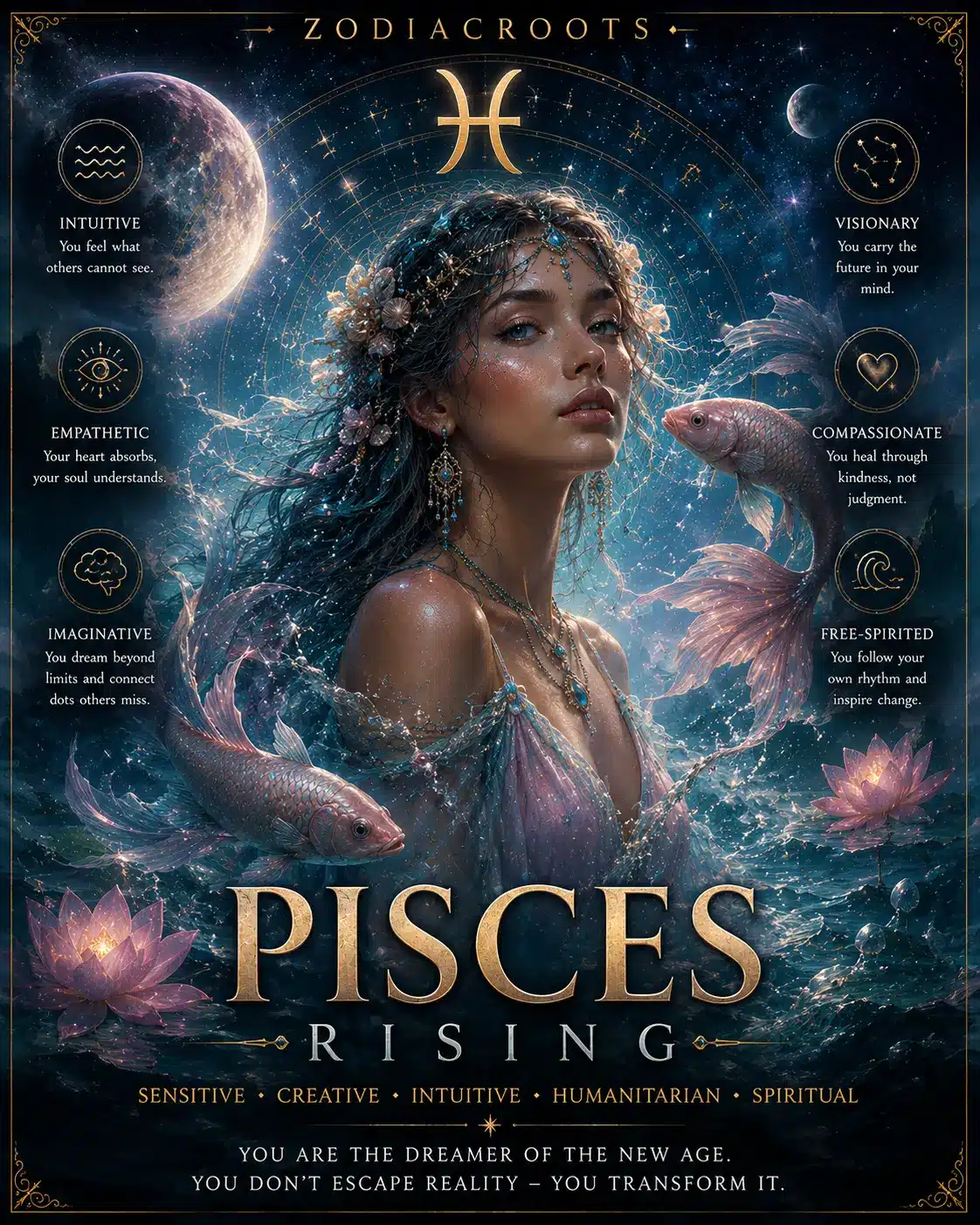 Pisces Rising meaning — the Pisces Ascendant explained