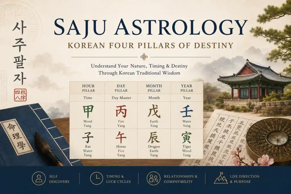 Saju Korean Astrology: 7 Powerful Four Pillars Insights